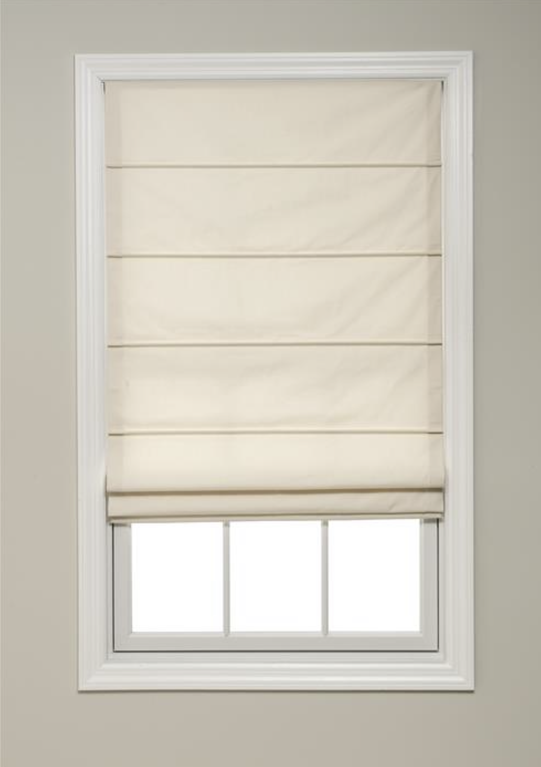 Front Slat Roman Shade - The Drapery Company